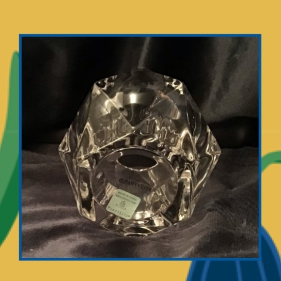 Crystal Tealight or Votive Holder - Picture 4 of 5